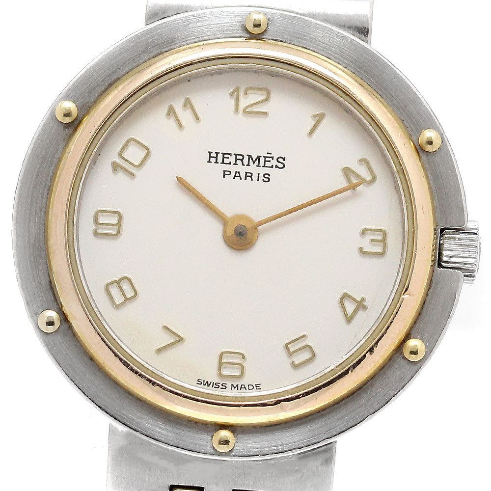HERMES Olympia beige Dial Quartz Ladies Watch_921406