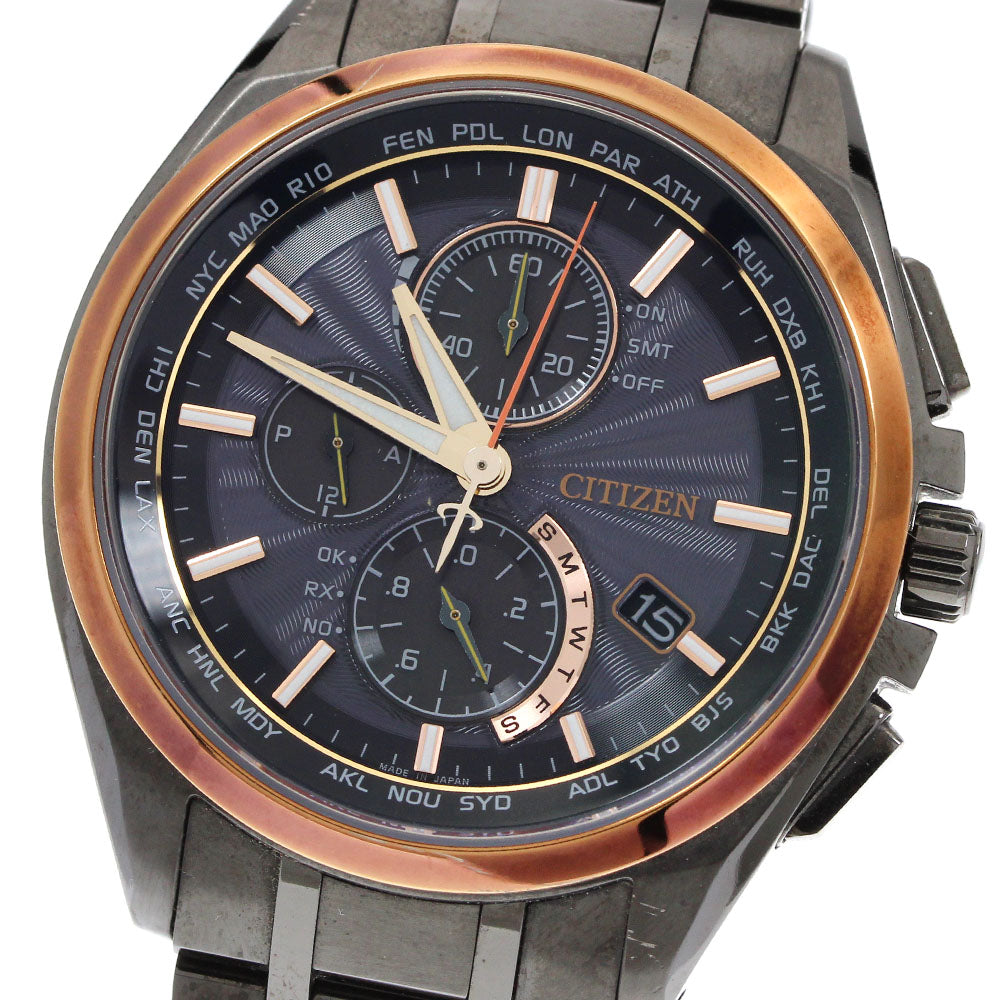 CITIZEN Atessa AT8046-51E/H804-T024131 Solar Powered Radio Men's Watch_921415