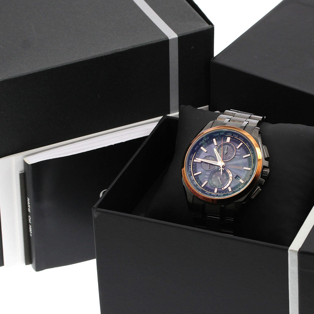 CITIZEN Atessa AT8046-51E/H804-T024131 Solar Powered Radio Men's Watch_921415