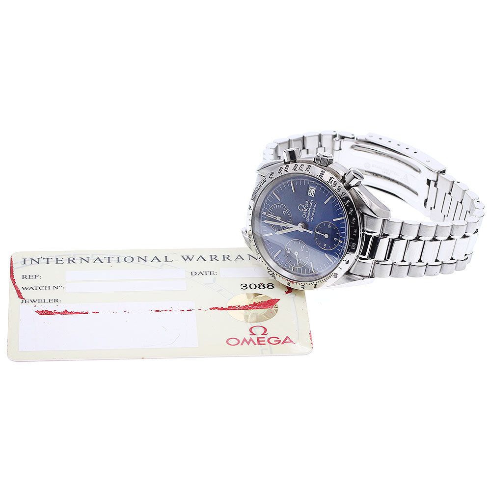 OMEGA Speedmaster 3511.80 Chronograph Navy Dial Automatic Men's Watch_921419