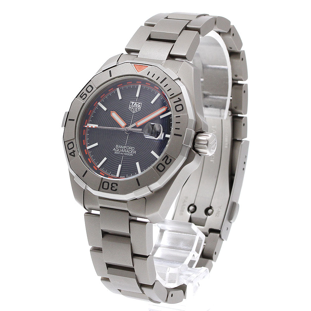 TAG HEUER Aquaracer Banford WAY208F Date black Dial Automatic Men's Watch_921422