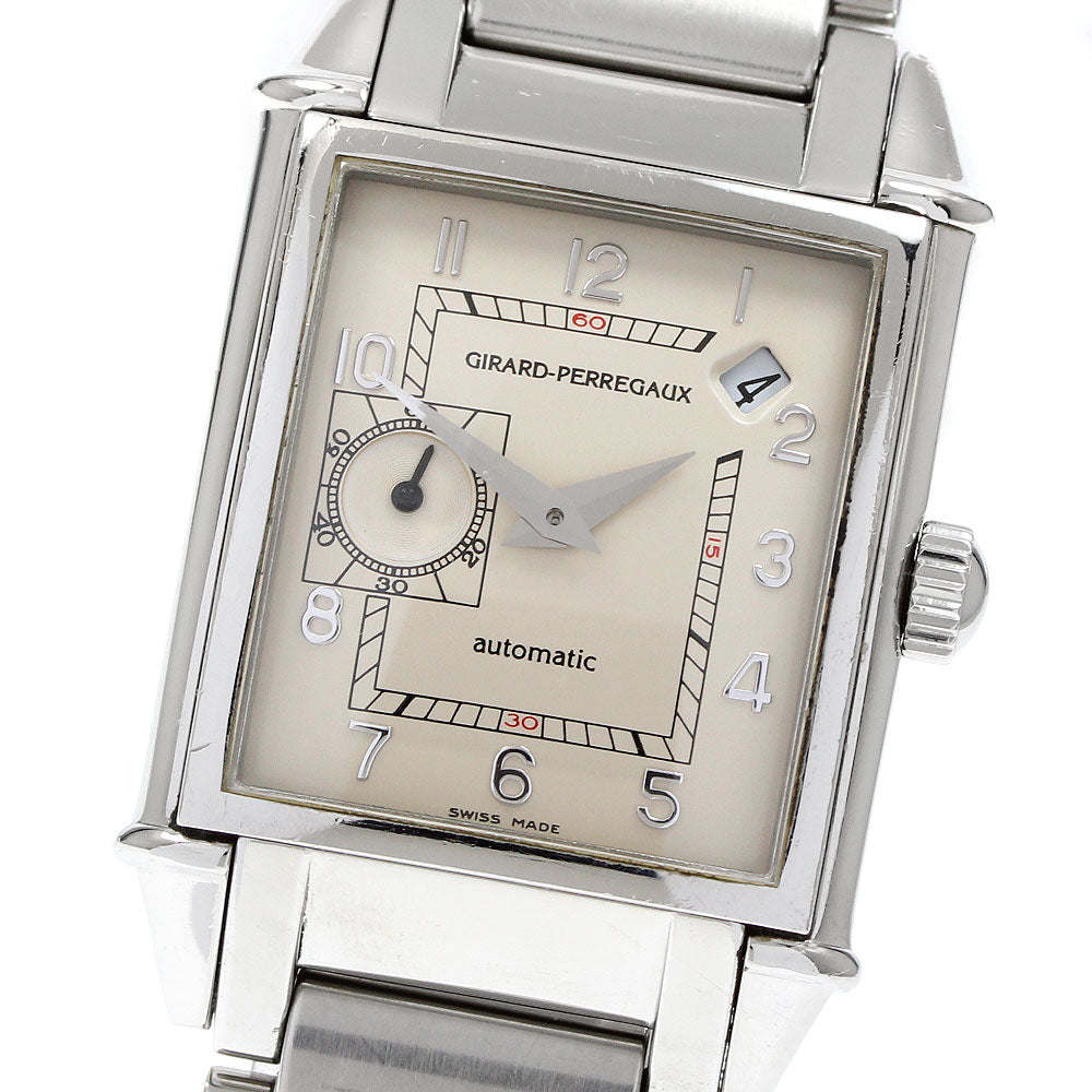 GIRARD PERREGAUX Vintage 1945 25932 Date beige Dial Automatic Men's Watch_921441