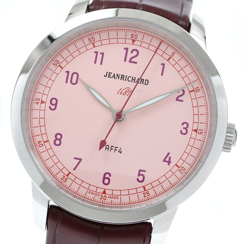 JEANRICHARD 1681 Rondo 60300-11-911-AAH Limited to 24 bottles pink Dial Automatic Men's Watch_921443