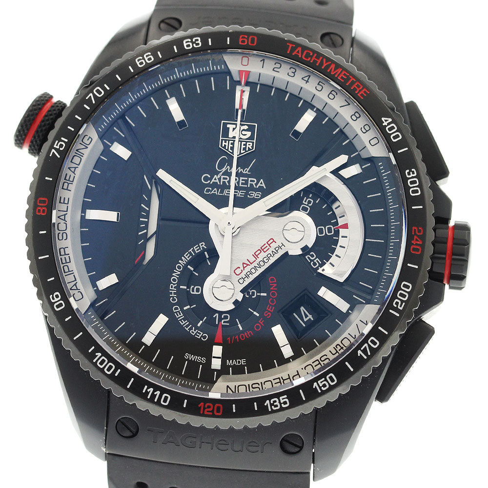 TAG HEUER Grand Carrera Caliber 36 CAV5185.FT6020 Automatic Men's Watch_921447