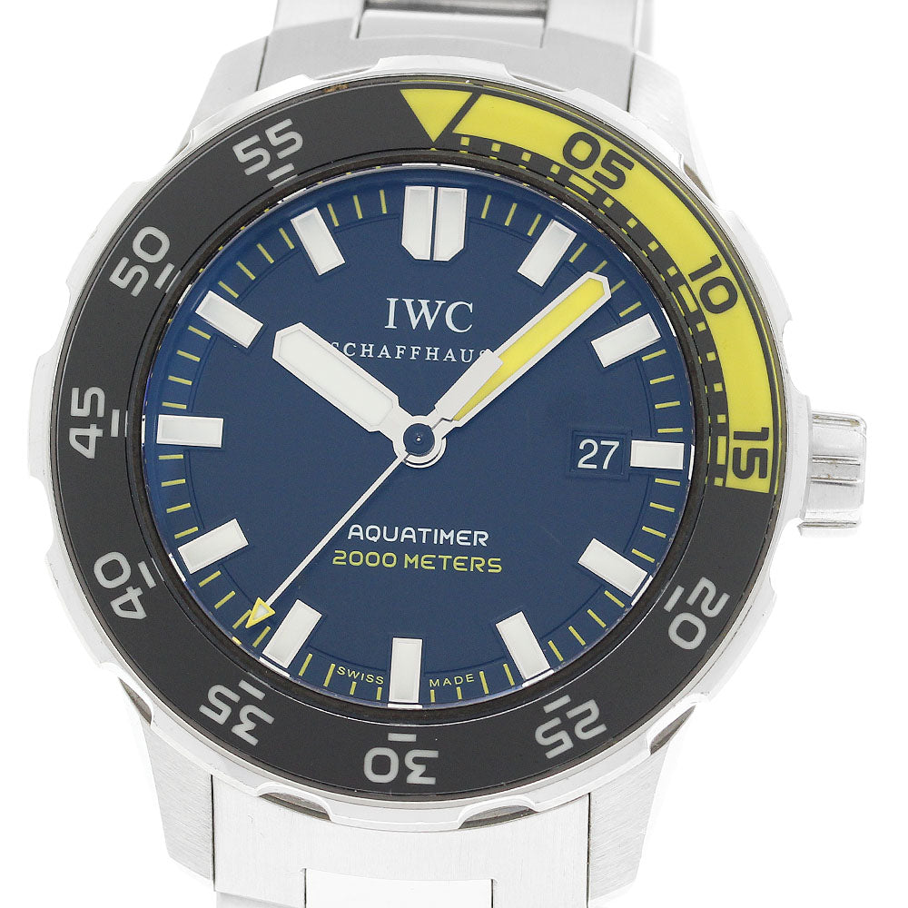 IWC SCHAFFHAUSEN Aqua timer 2000 IW356801 Date black Dial Automatic Men's_921448