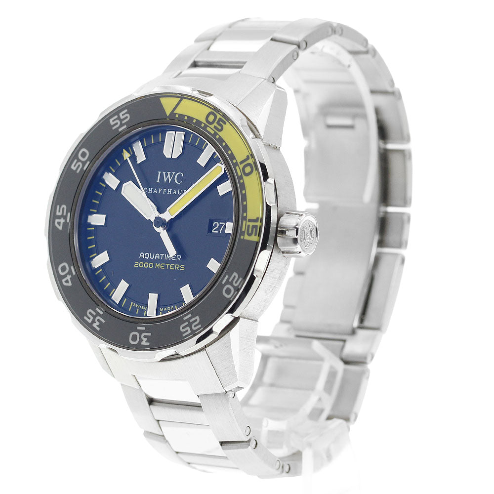 IWC SCHAFFHAUSEN Aqua timer 2000 IW356801 Date black Dial Automatic Men's_921448