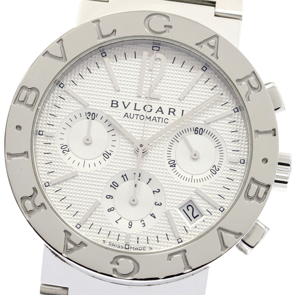 BVLGARI BVLGARIBVLGARI BB38SSCH Date Chronograph Automatic Men's_921461