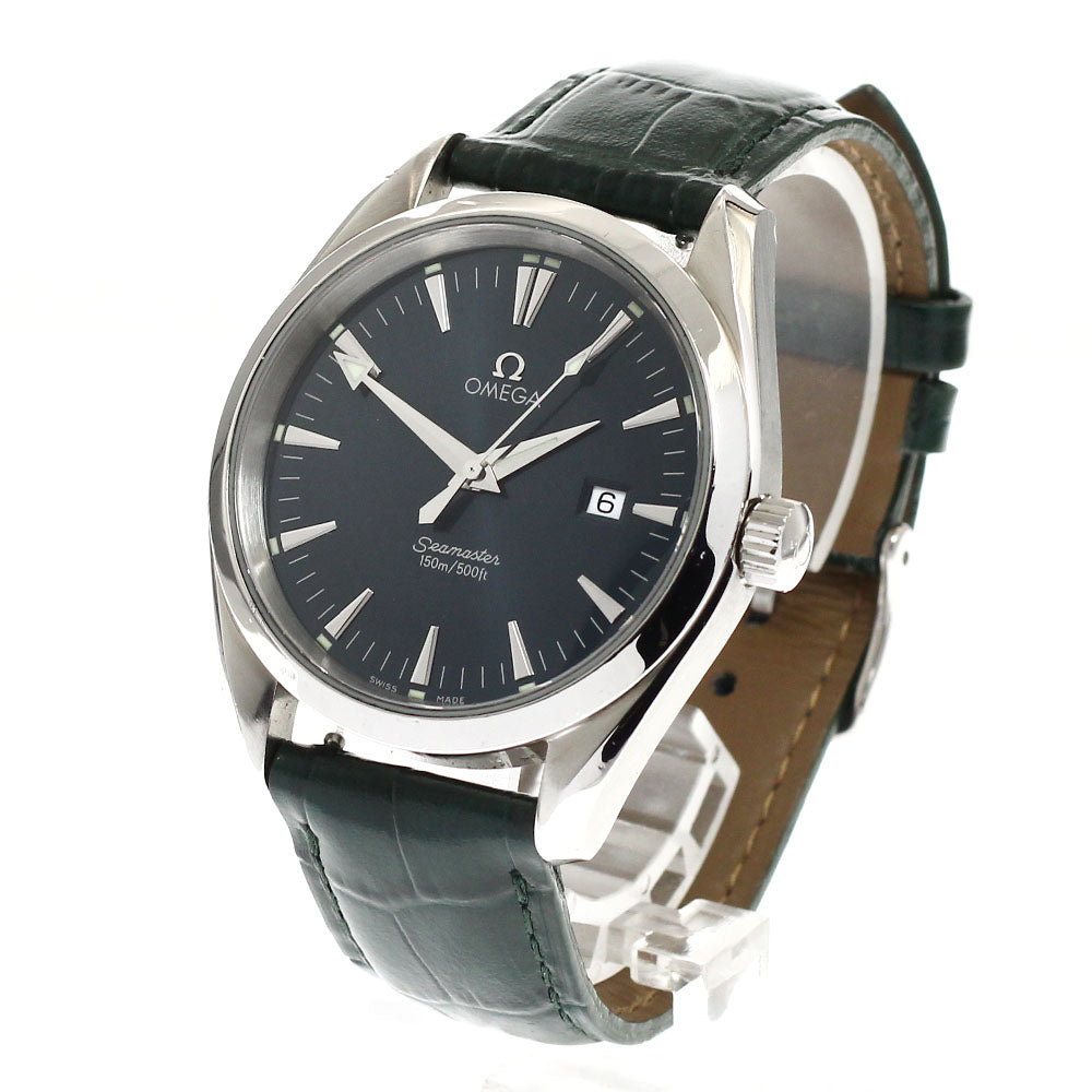 OMEGA Seamaster Aqua Terra 2517.80 Date Navy Dial Quartz Men's Watch_921473