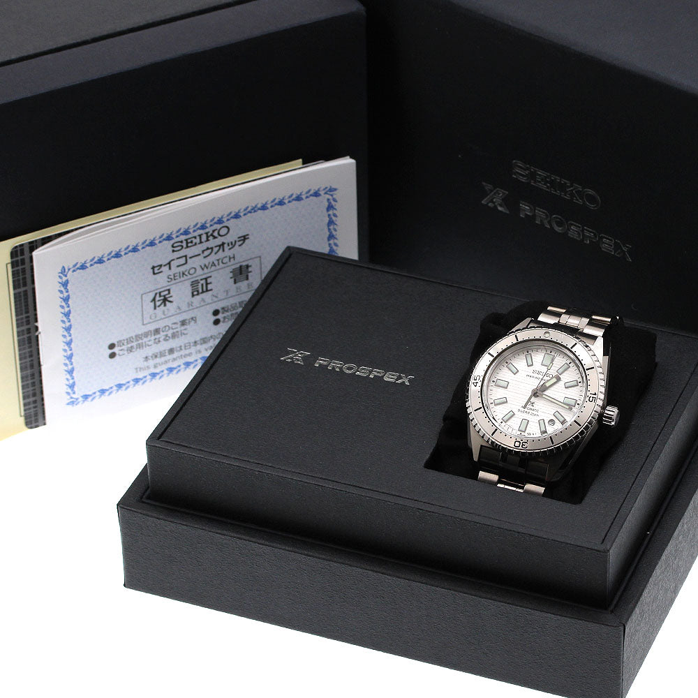 SEIKO Prospex Marine Master SBEN005/6L37-00C0 Silver Dial AT Men's Watch_921502