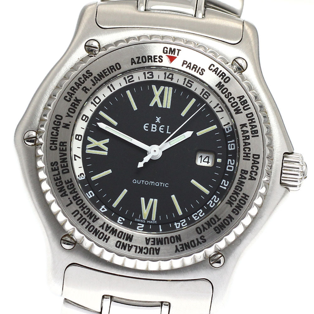 EBEL Voyager E9124341 Date black Dial Automatic Men's Watch_921526