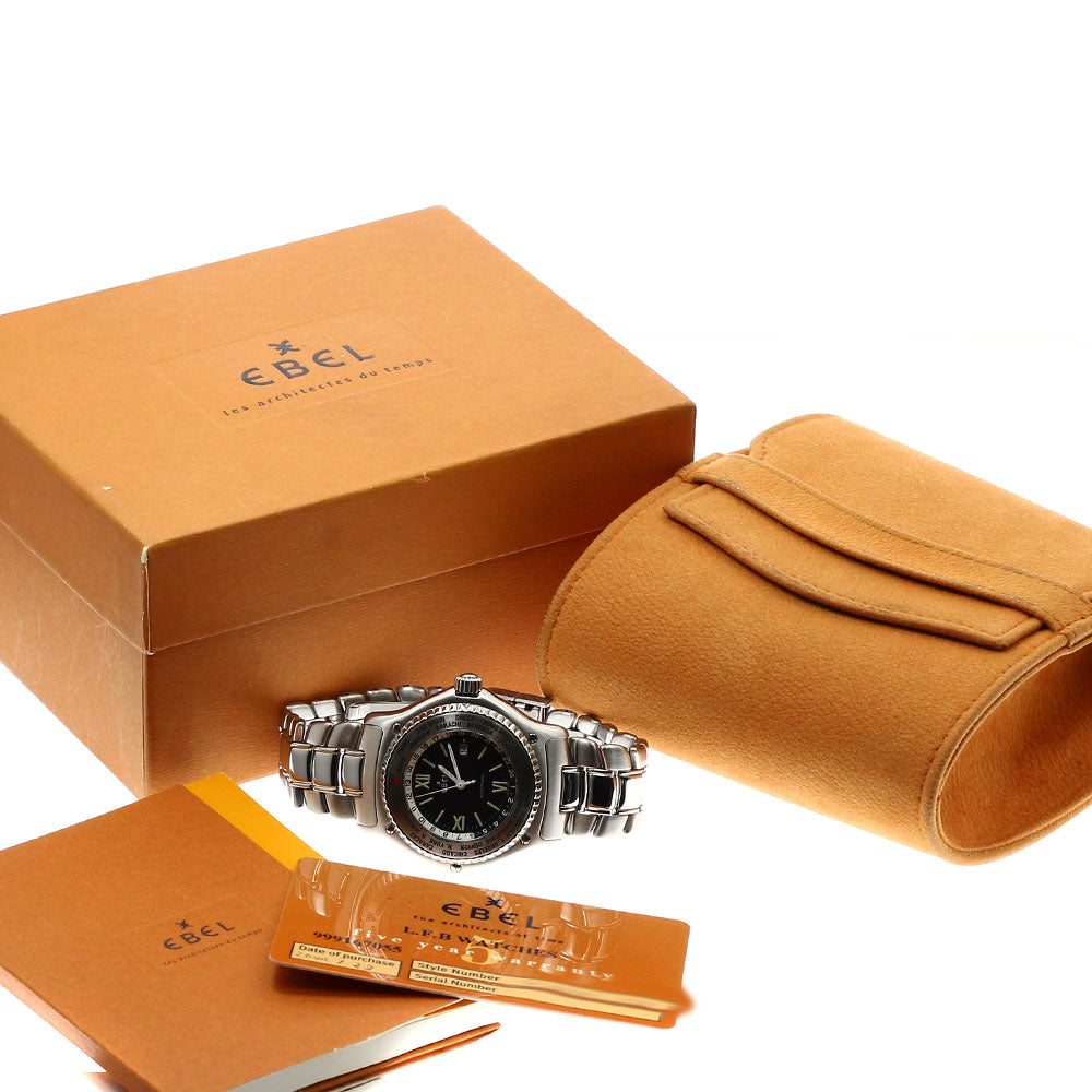 EBEL Voyager E9124341 Date black Dial Automatic Men's Watch_921526