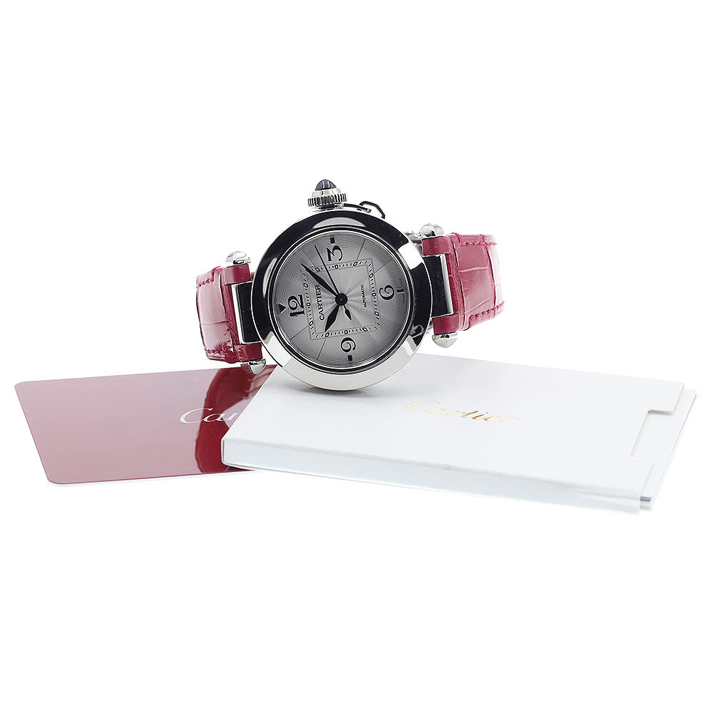 CARTIER Pasha de Cartier WSPA0012 Silver Dial Automatic Boy's Watch_921545