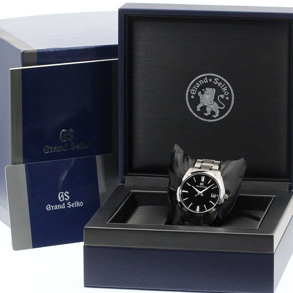 SEIKO Grand Seiko SBGV231/9F82-0AF0 Date black Dial Quartz Men's Watch_921553
