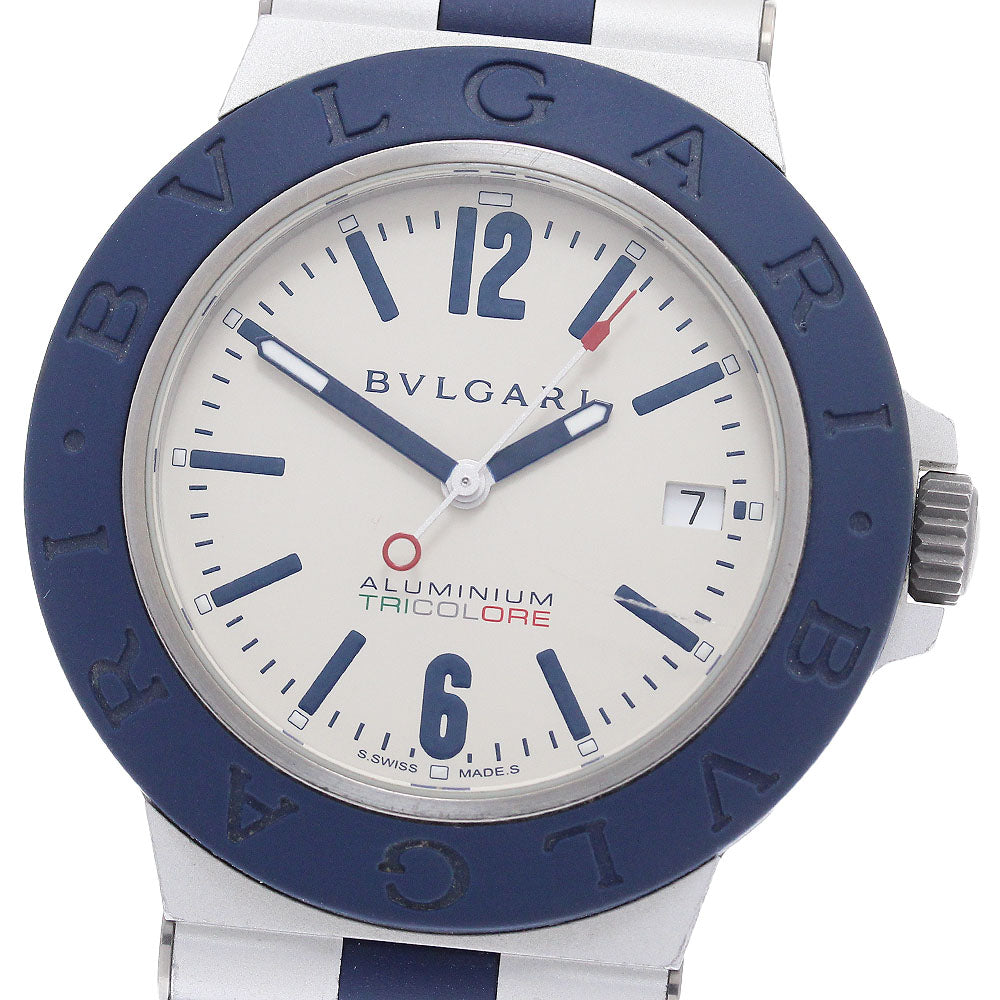 BVLGARI aluminum BB40AT Tricolor Limited Edition Automatic Men's Watch_921568