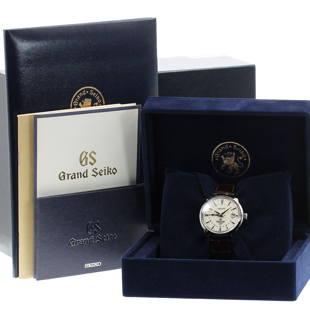 SEIKO Grand Seiko SBGM003/9S56-00B0 GMT date beige Dial Automatic Men's Watch_921570
