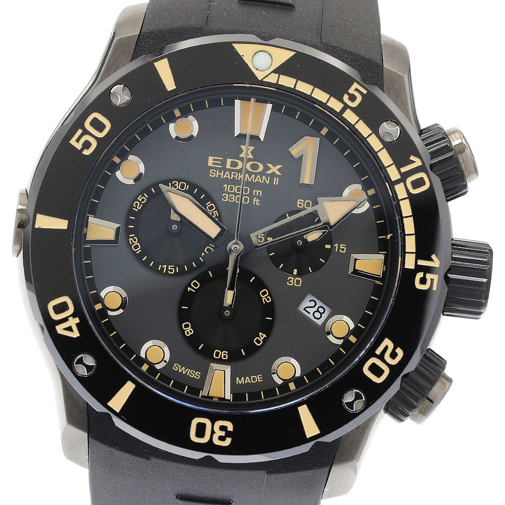 EDOX CHRONO OFFSHORE SHARKMAN II LIMITED EDITION 10234 Quartz Men's Watch_921574