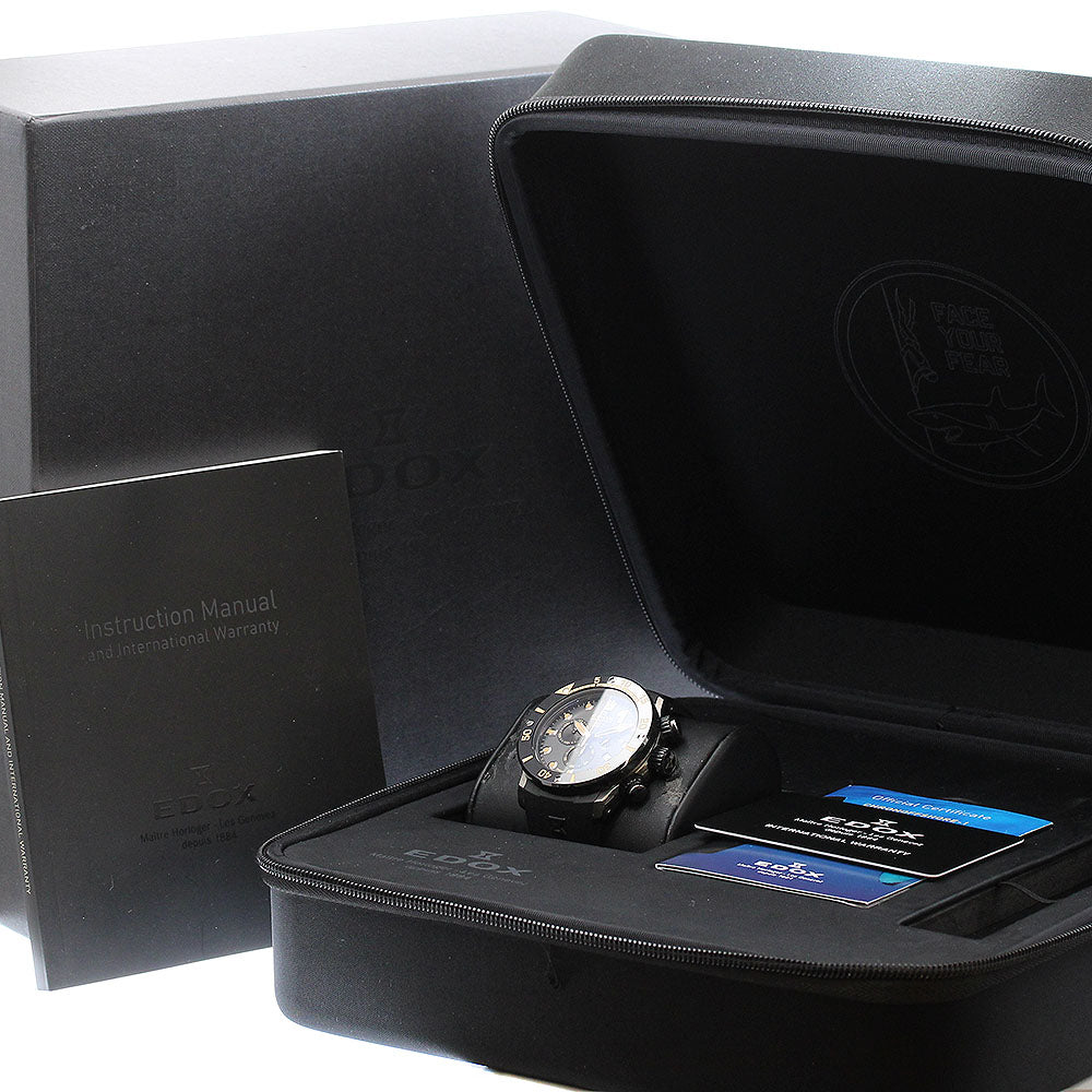 EDOX CHRONO OFFSHORE SHARKMAN II LIMITED EDITION 10234 Quartz Men's Watch_921574