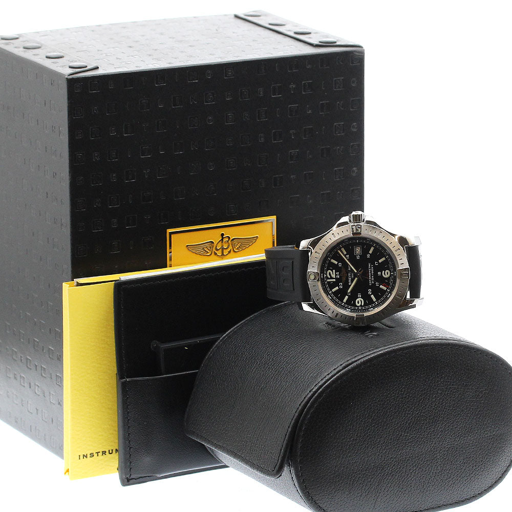 BREITLING Colt A74388 Date black Dial Quartz Men's Watch_921576