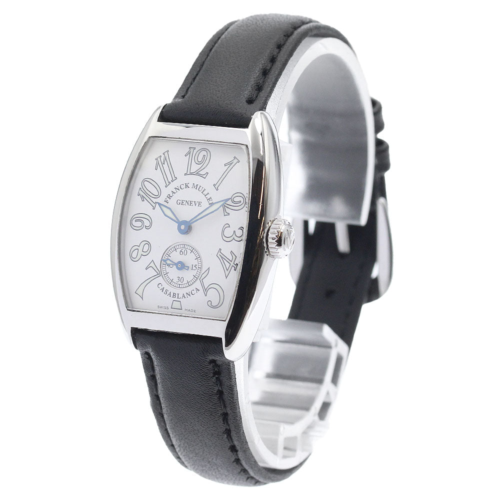 FRANCK MULLER Casablanca 1750S6 White Dial Hand Winding Ladies Watch_921589