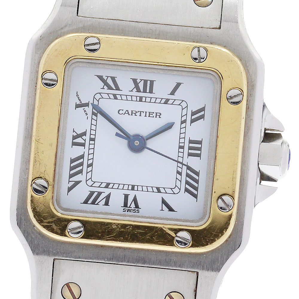CARTIER Santos GalbeeSM white Dial Automatic Ladies Watch_921593