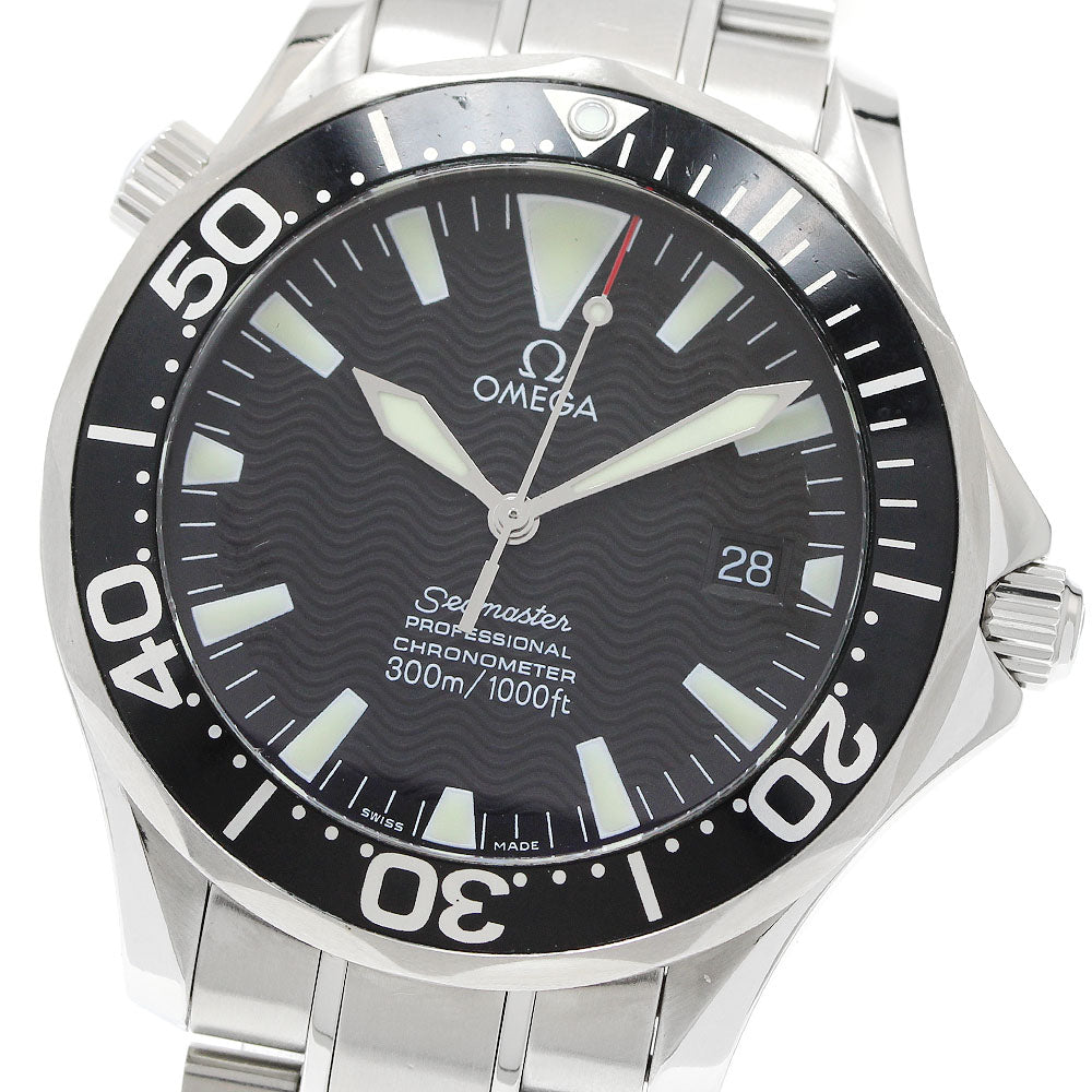 OMEGA Seamaster300 2254.50 Date black Dial Automatic Men's Watch_921594