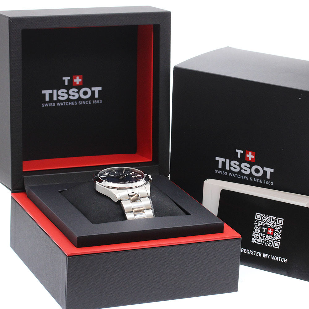 TISSOT gentleman T127407 Powermatic 80 Navy Dial Automatic Men's Watch_921596