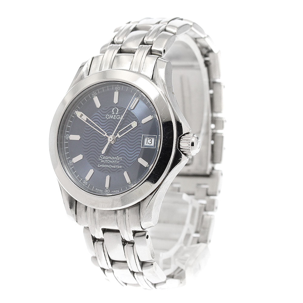 OMEGA Seamaster120 2501.81 Date Navy Dial Automatic Men's Watch_921608