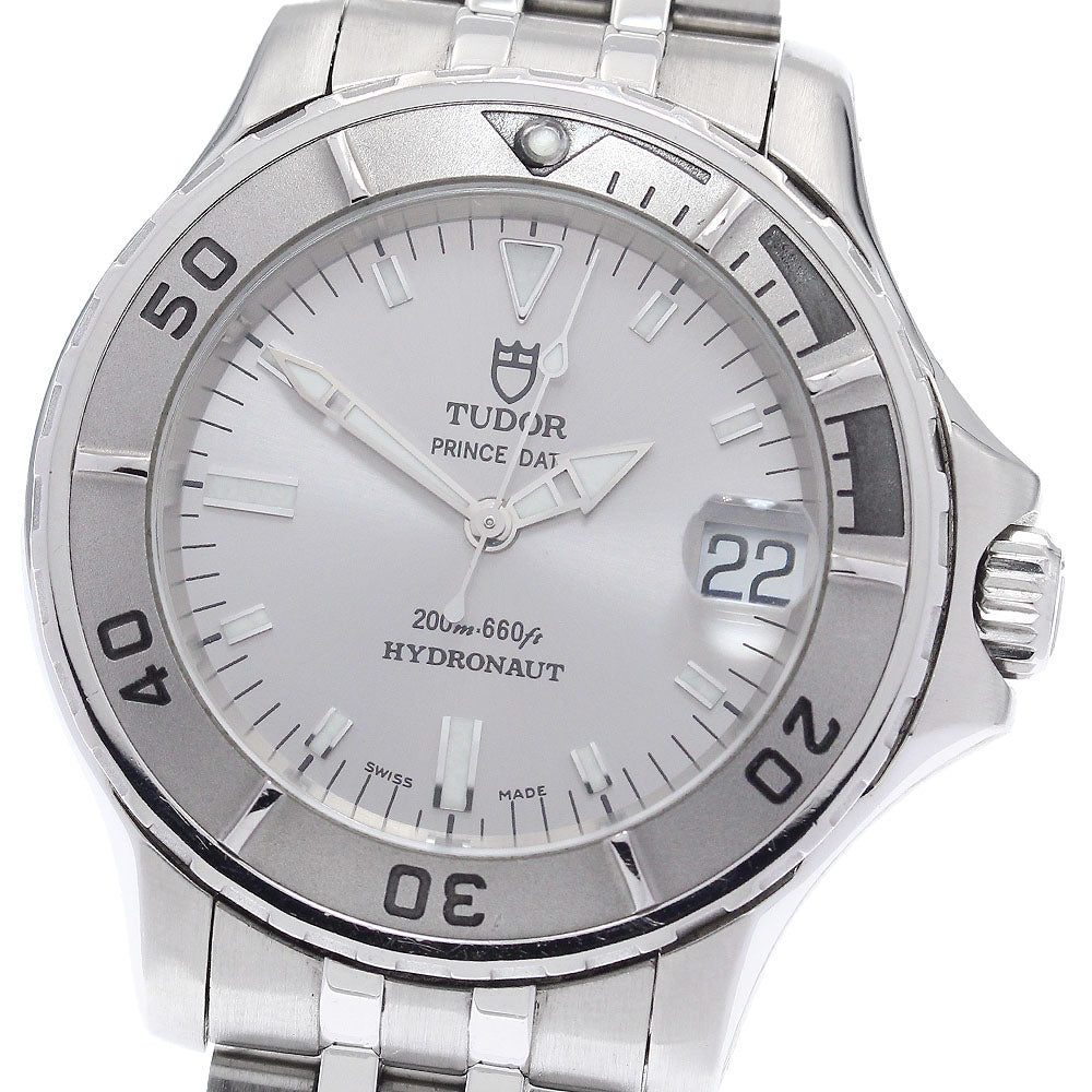 TUDOR Hydro note 85190 Date Silver Dial Automatic Boy's Watch_921613