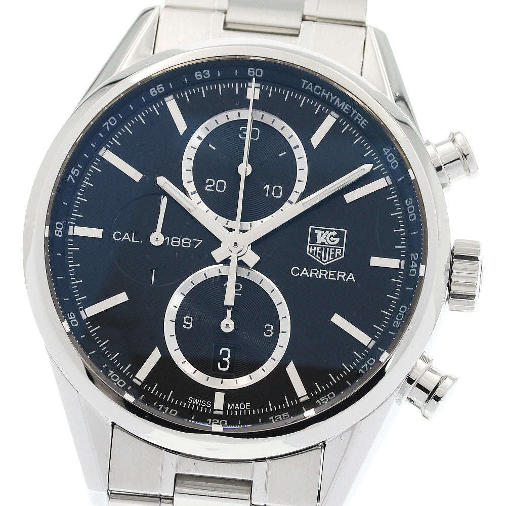 TAG HEUER Carrera CAR2110-3 Chronograph black Dial Automatic Men's Watch_921614