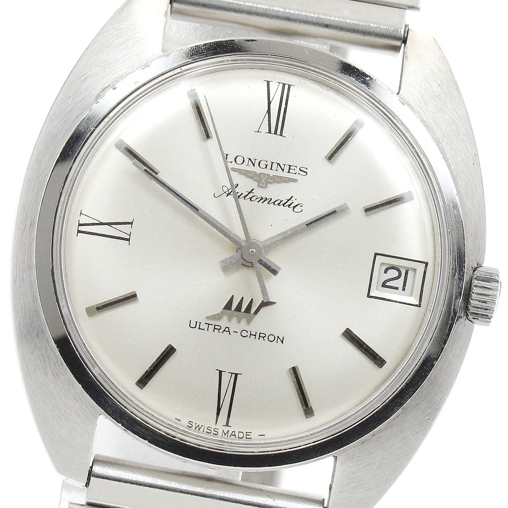 LONGINES Ultracron Date cal.6651 Silver Dial Automatic Men's Watch_921630