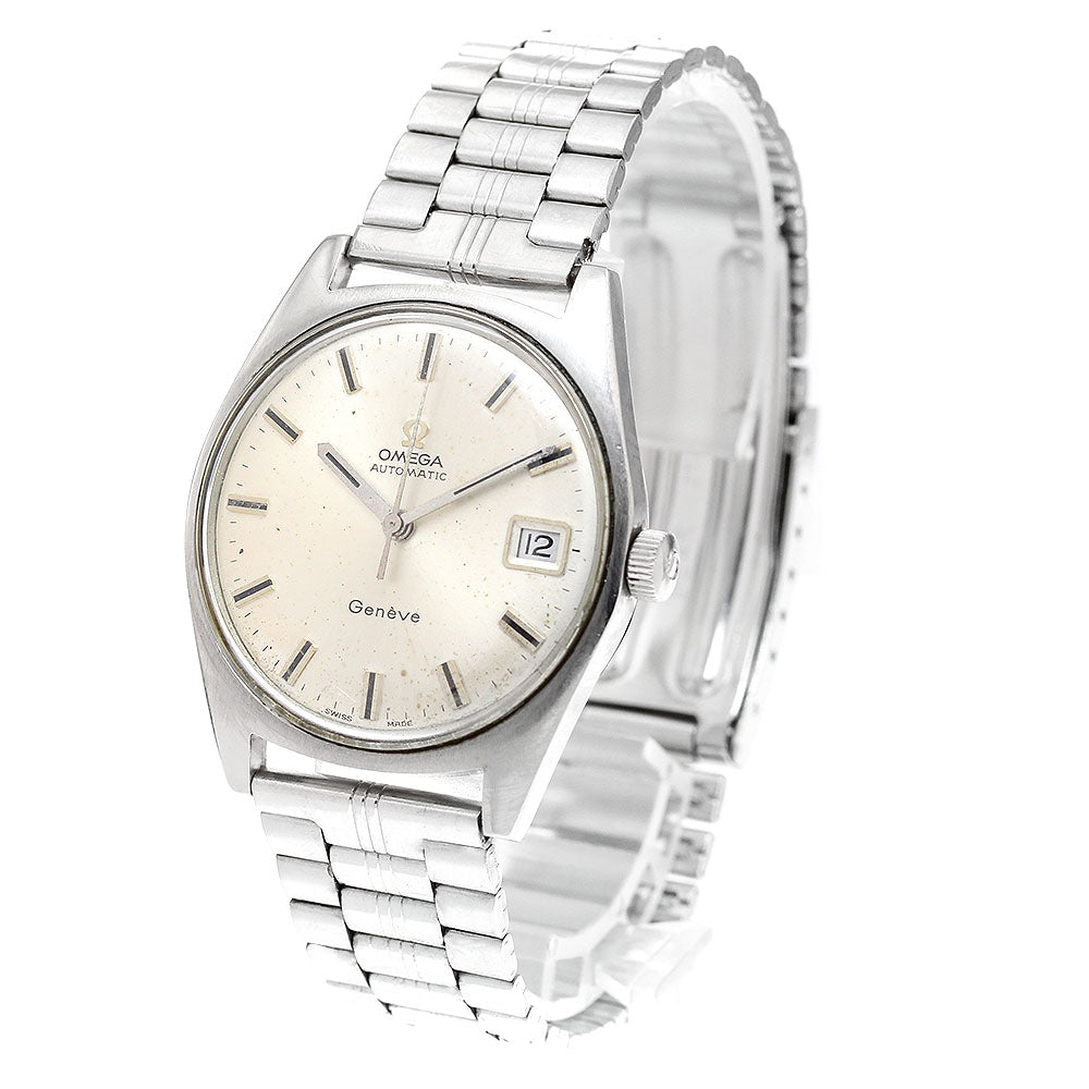 OMEGA Geneve 166.041 Cal.565 Date Silver Dial Automatic Men's Watch_921632