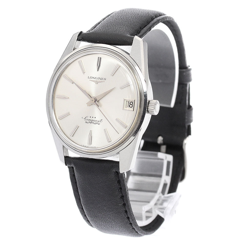 LONGINES Conquest Cal.291 Date Silver Dial Automatic Men's Watch_921644