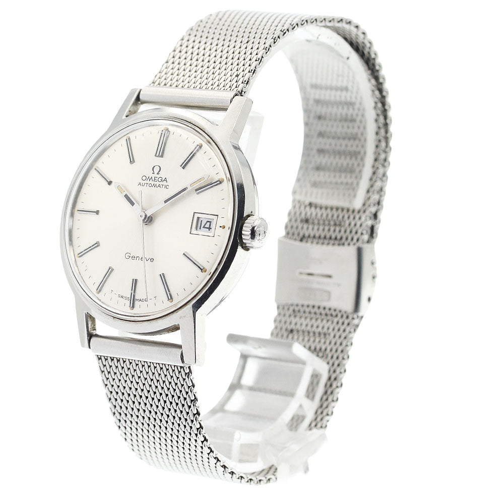 OMEGA Geneve 166.070 Cal.565 Date Silver Dial Automatic Men's Watch_921651