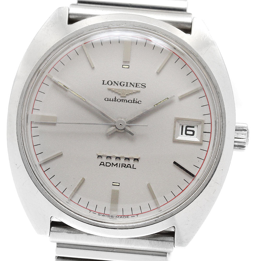 LONGINES Admiral 5 Star Date gray Dial Automatic Men's Watch_921653