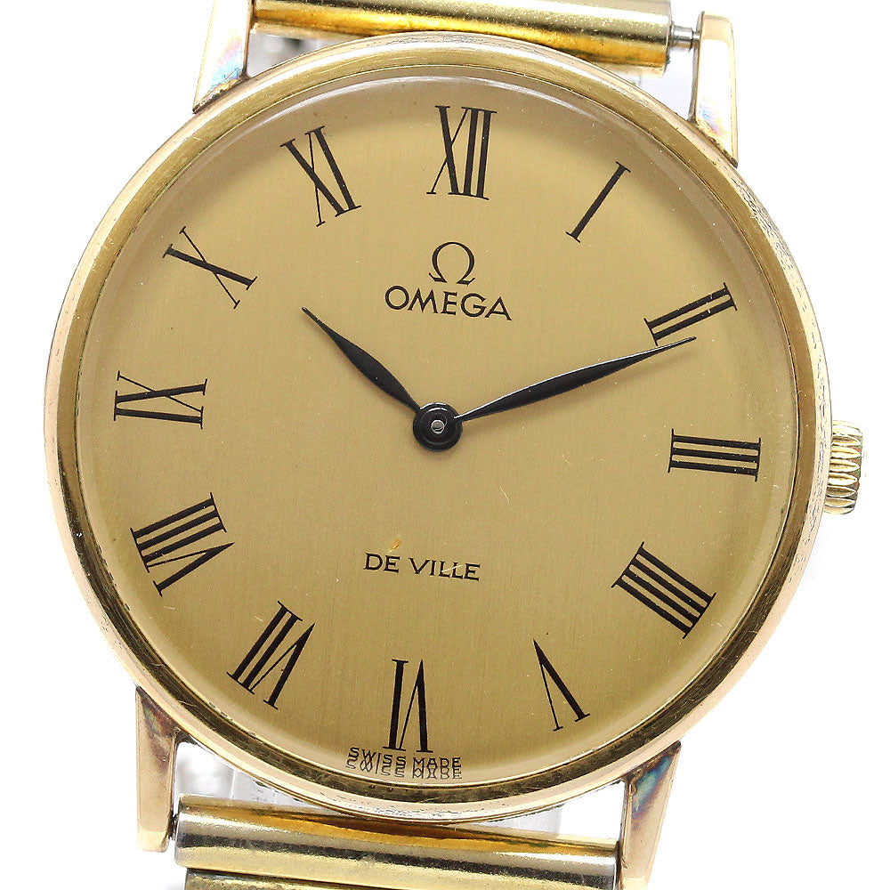 OMEGA De Ville 111.140 Cal.625 gold Dial Hand Winding Men's Watch_921667