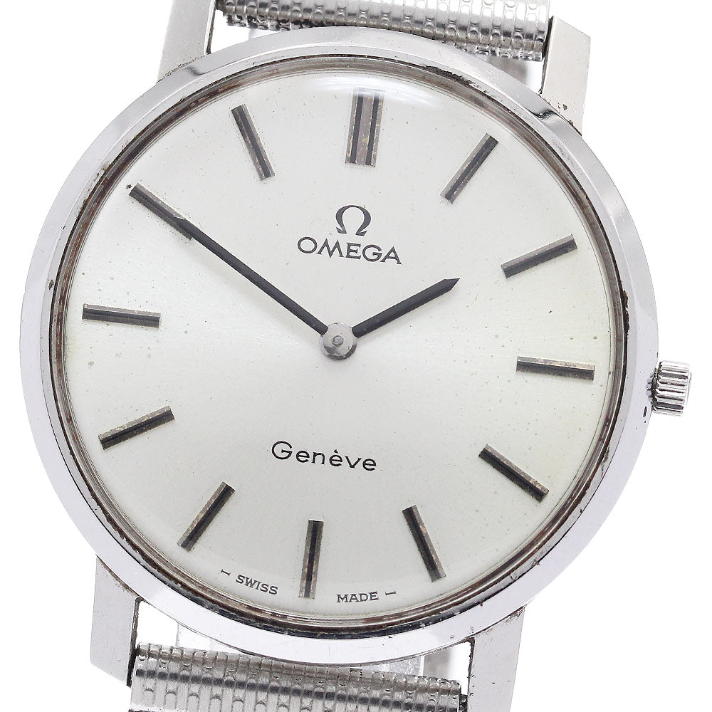 OMEGA Geneve 111.0108 Vintage Cal.625 Silver Dial Hand Winding Men's_921681
