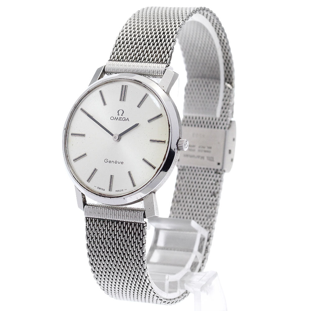 OMEGA Geneve 111.0108 Vintage Cal.625 Silver Dial Hand Winding Men's_921681