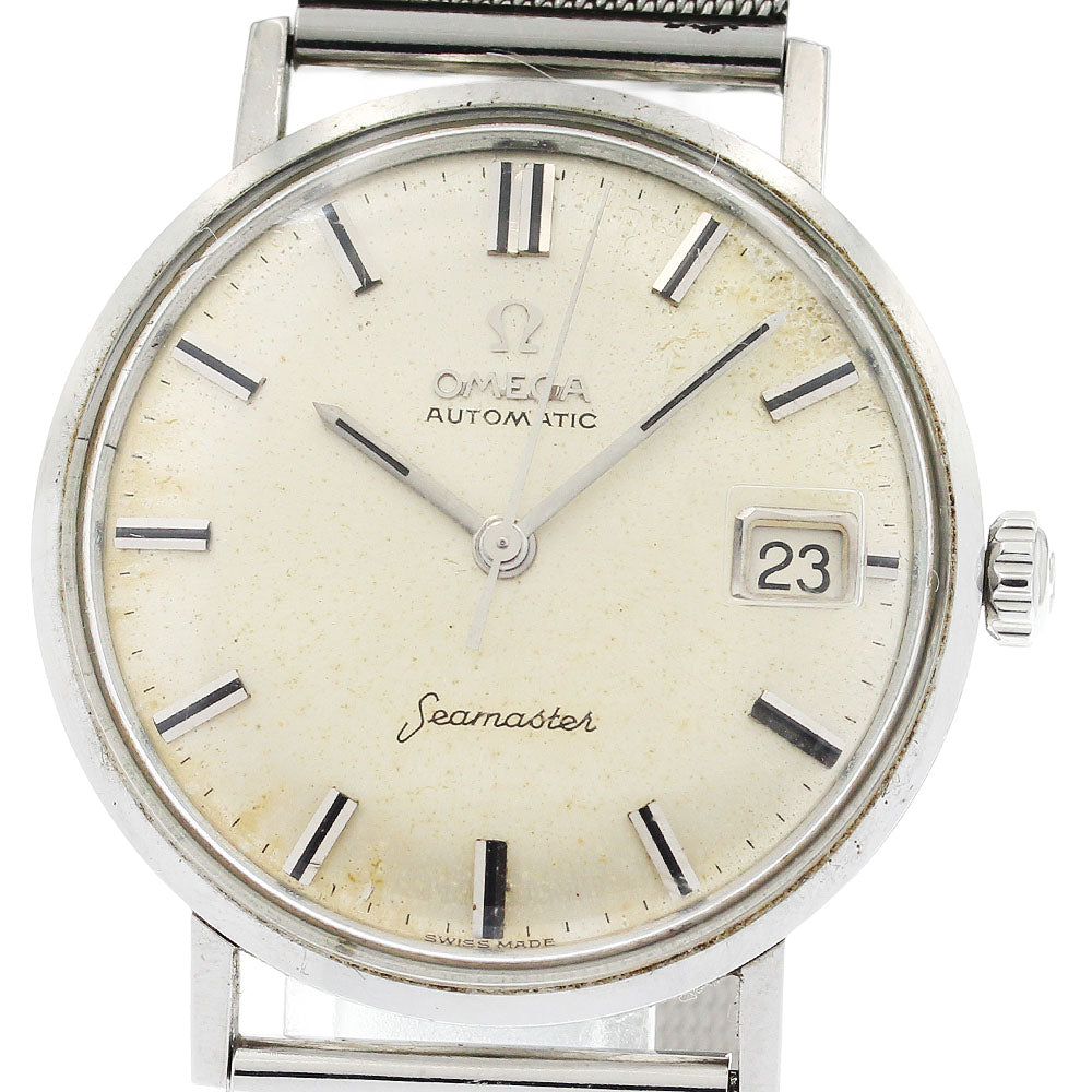 OMEGA Seamaster Date vintage Silver Dial Automatic Men's Watch_921709