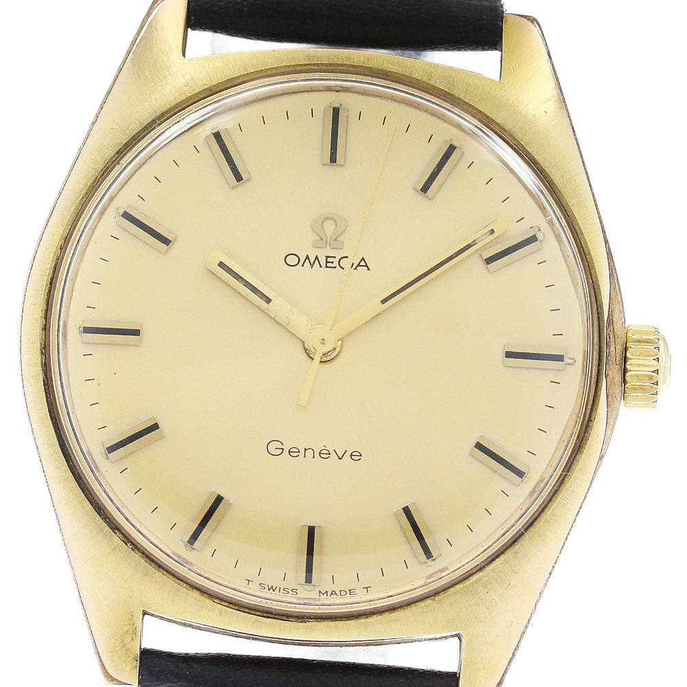 OMEGA Geneve 135.041 Cal.601 gold Dial Hand Winding Men's Watch_921730