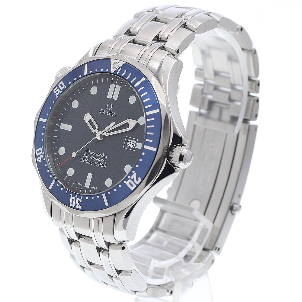 OMEGA Seamaster 300 2541.80 Date Navy Dial Quartz Men's Watch_921731