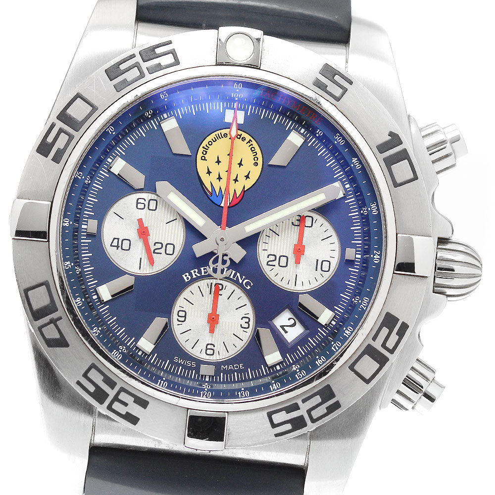 BREITLING Chronomat44 Patrouille de France AB0110 Automatic Men's Watch_921739