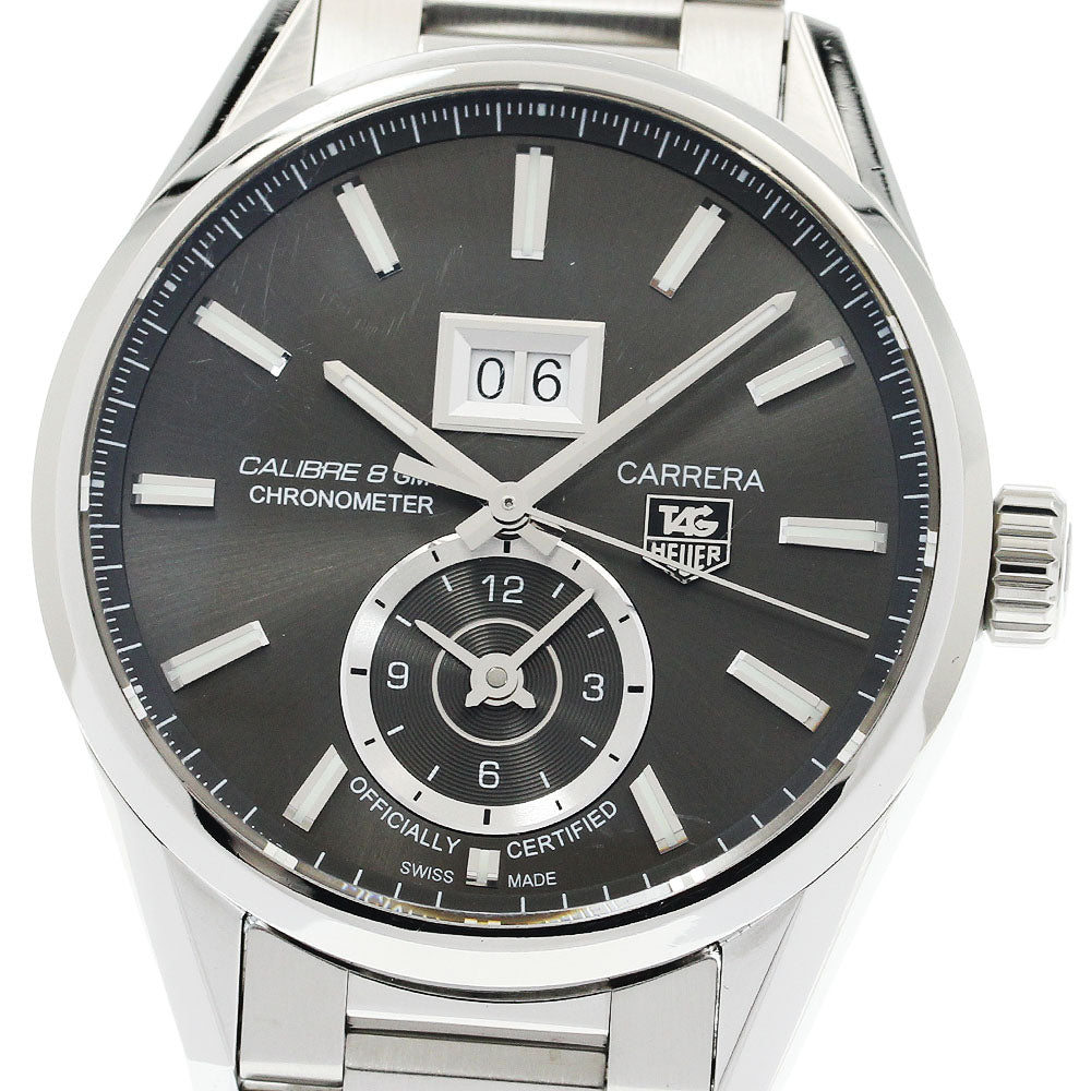TAG HEUER Carrera WAR5012 Caliber 8 GMT gray Dial Automatic Men's Watch_921741