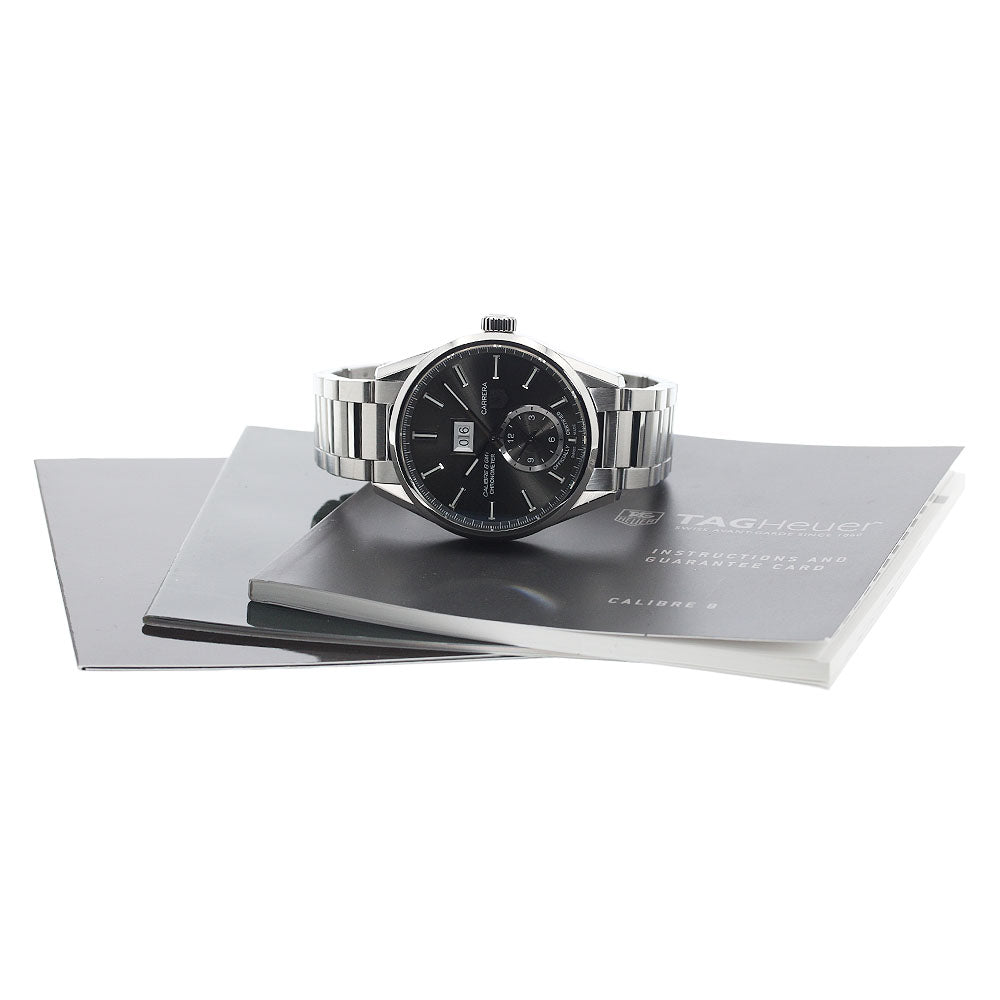 TAG HEUER Carrera WAR5012 Caliber 8 GMT gray Dial Automatic Men's Watch_921741
