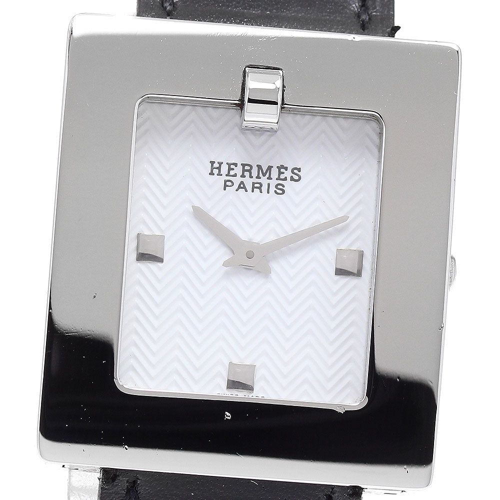 HERMES Belt watch BE1.210 white Dial Quartz Ladies Watch_921765