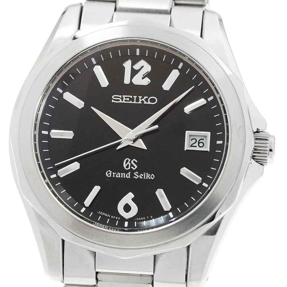 SEIKO Grand Seiko SBGX035/9F62-0A60 Date black Dial Quartz Men's Watch_921769