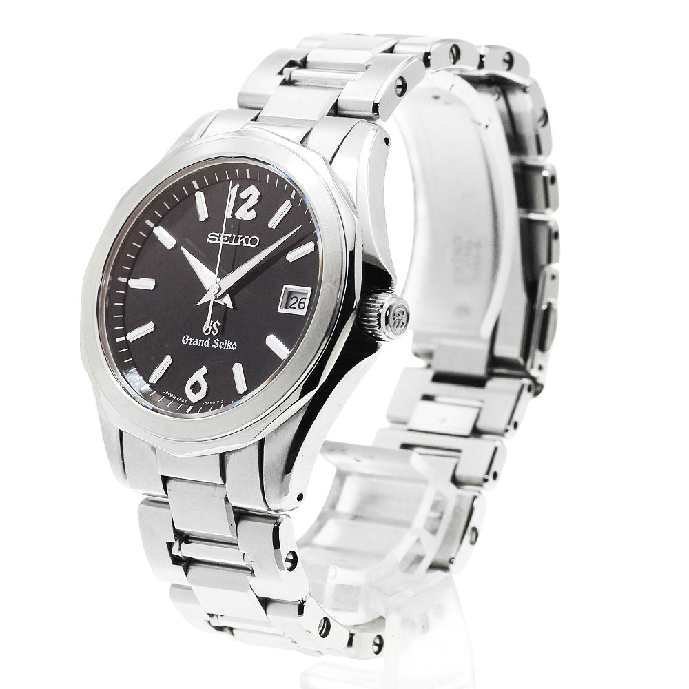 SEIKO Grand Seiko SBGX035/9F62-0A60 Date black Dial Quartz Men's Watch_921769