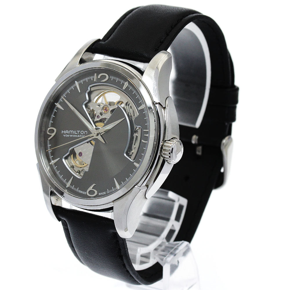 HAMILTON Jazz master H325651 Open heart gray Dial Automatic Men's Watch_921773