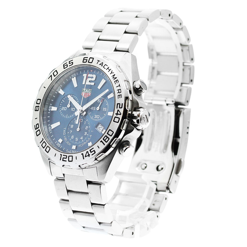 TAG HEUER Formula 1 CAZ101K Date Chronograph blue Dial Quartz Men's Watch_921788