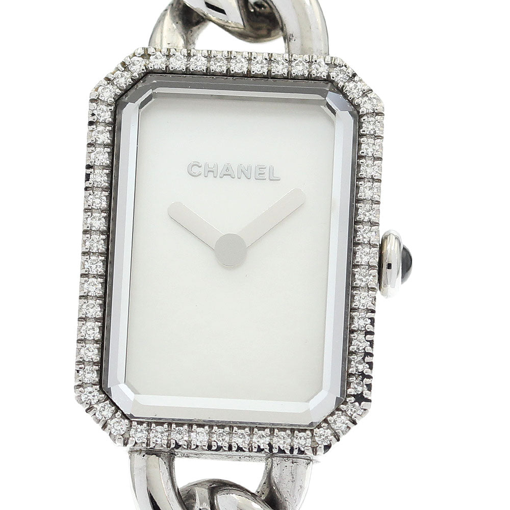 CHANEL Premiere H3253 Diamond Bezel White shell Dial Quartz Ladies Watch_921799