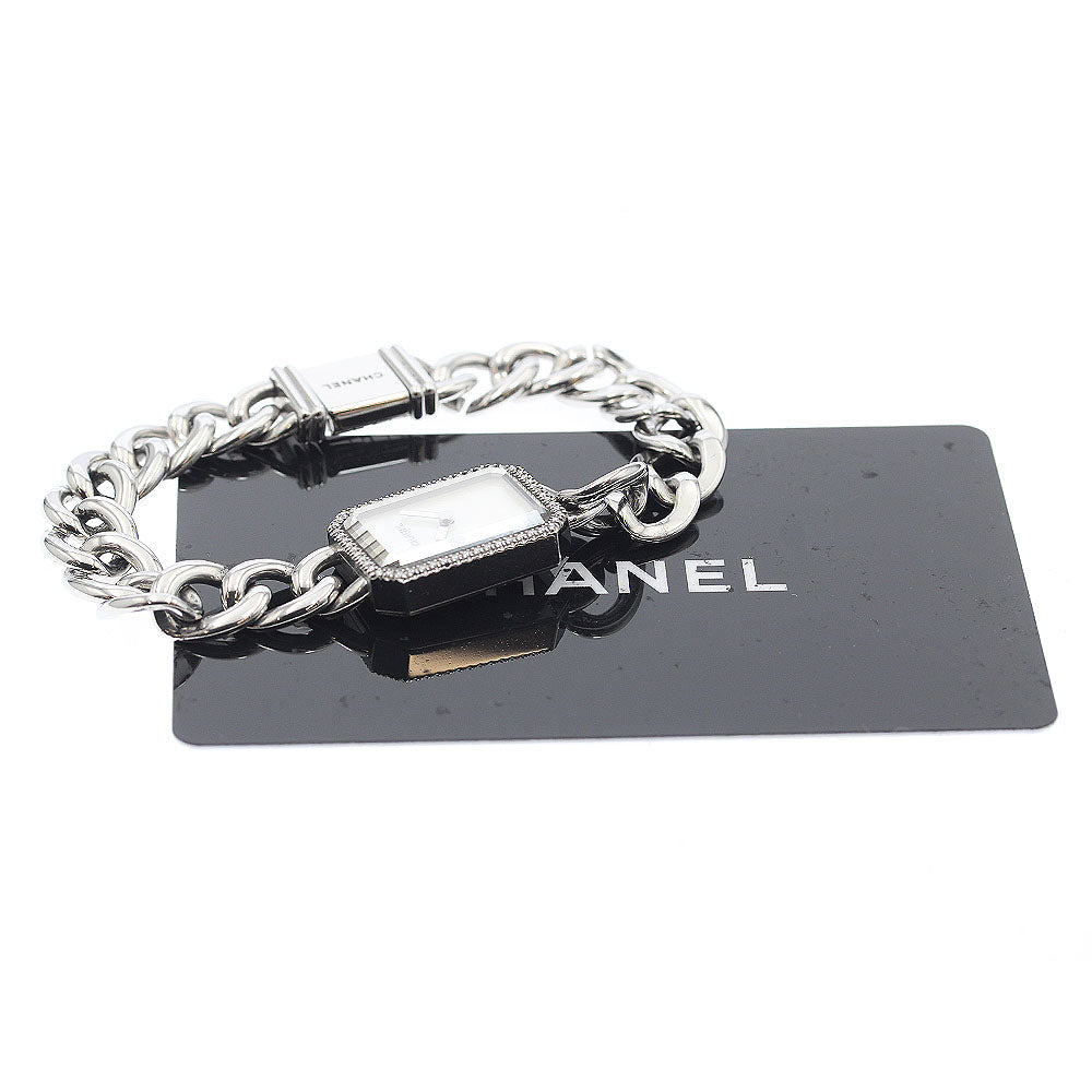 CHANEL Premiere H3253 Diamond Bezel White shell Dial Quartz Ladies Watch_921799